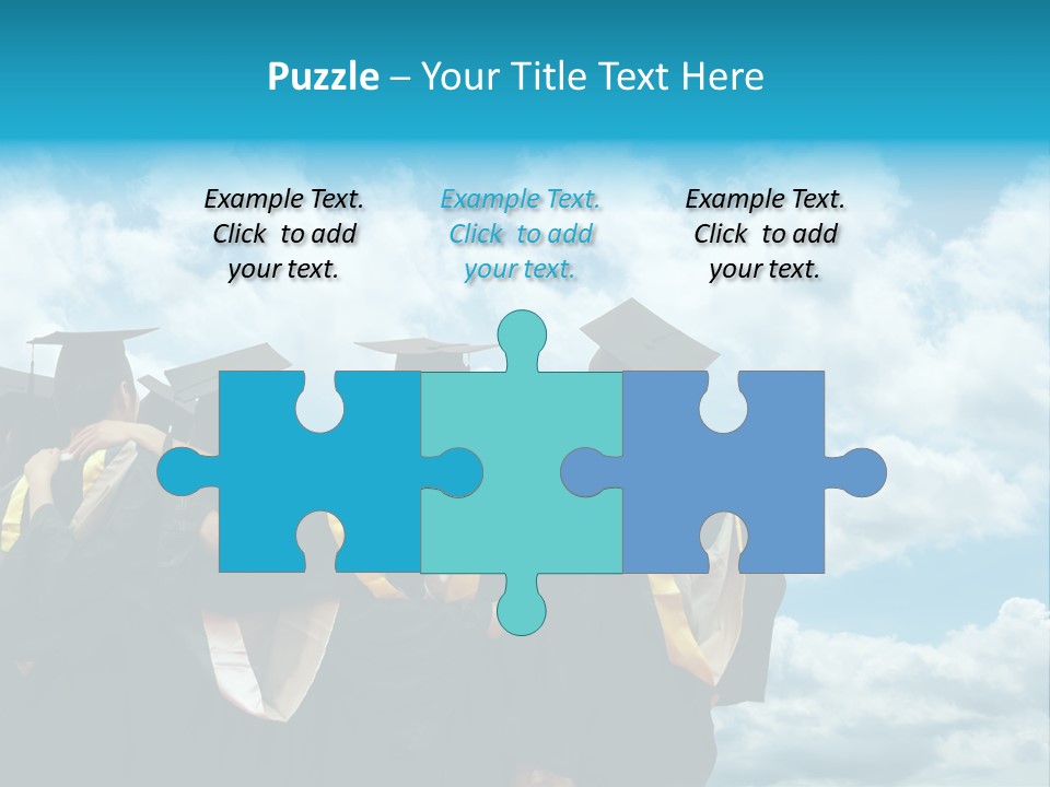 Back Grad Cloud PowerPoint Template