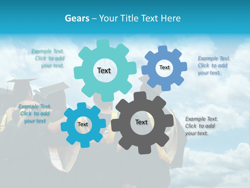 Back Grad Cloud PowerPoint Template