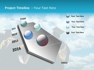 Back Grad Cloud PowerPoint Template