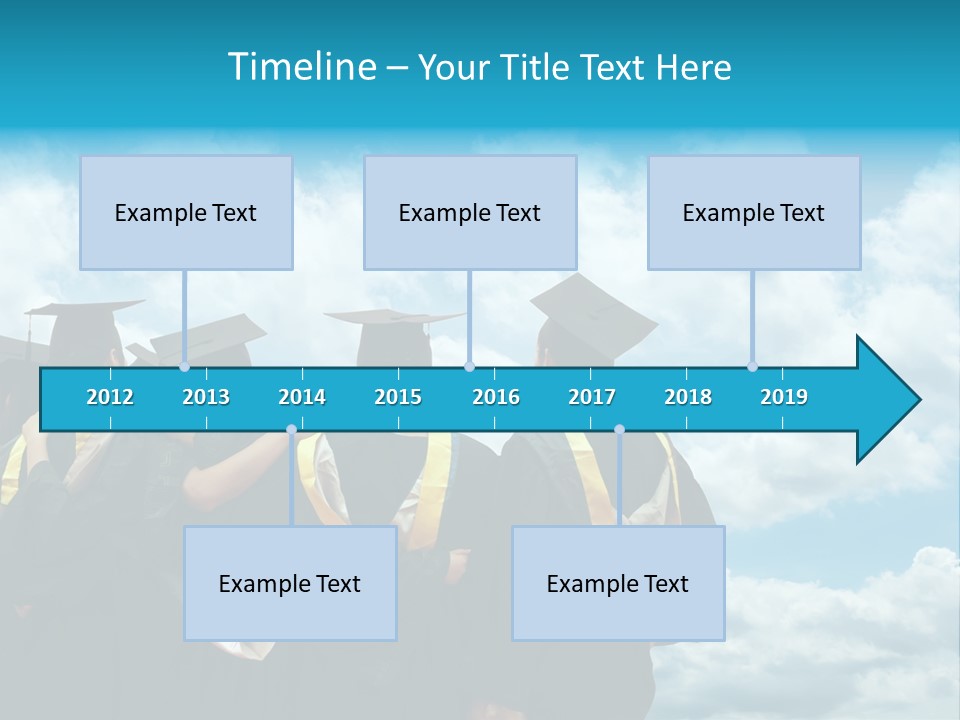 Back Grad Cloud PowerPoint Template