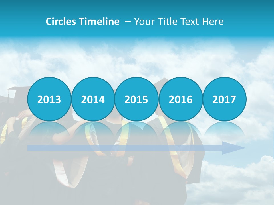 Back Grad Cloud PowerPoint Template
