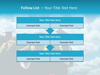 Back Grad Cloud PowerPoint Template