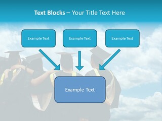 Back Grad Cloud PowerPoint Template