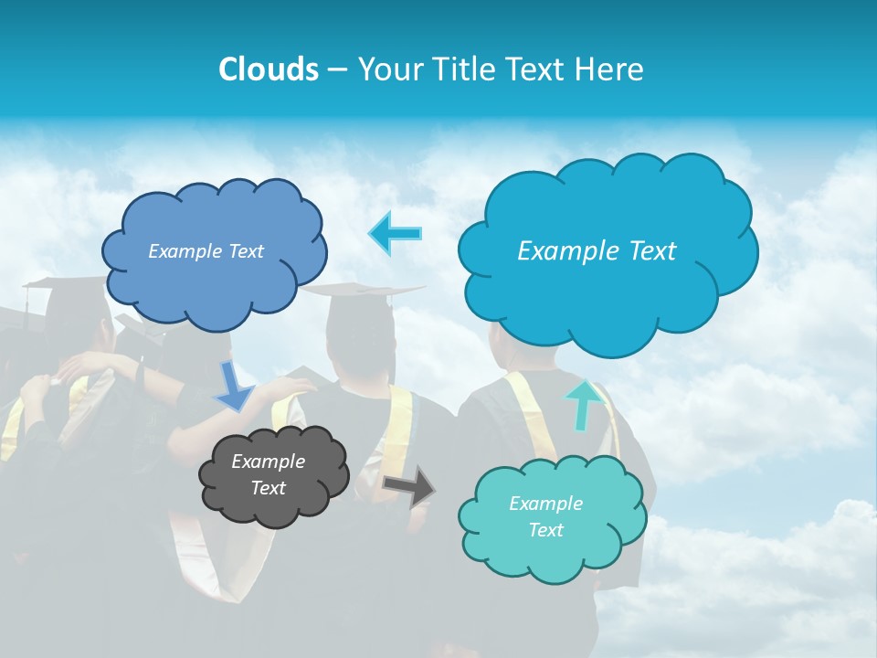 Back Grad Cloud PowerPoint Template