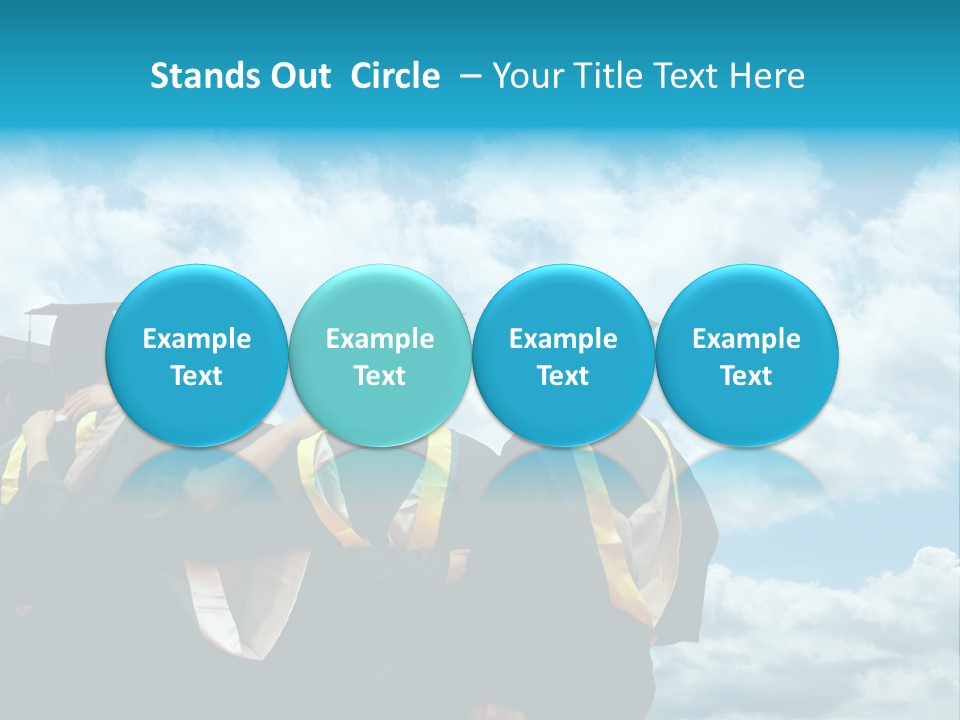Back Grad Cloud PowerPoint Template