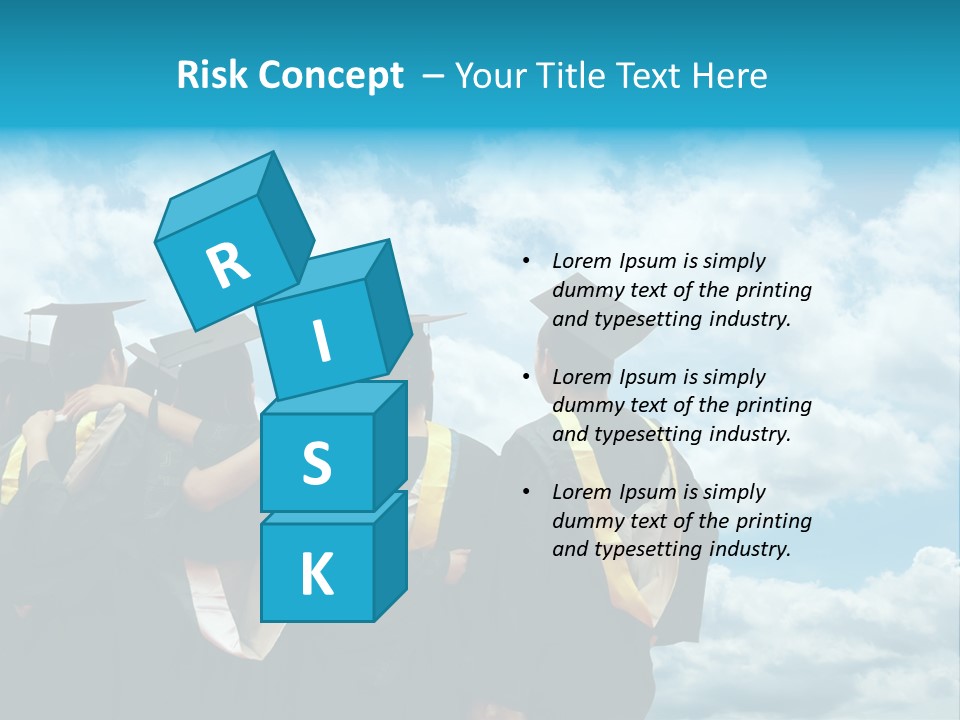 Back Grad Cloud PowerPoint Template