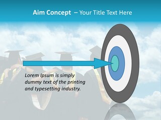 Back Grad Cloud PowerPoint Template