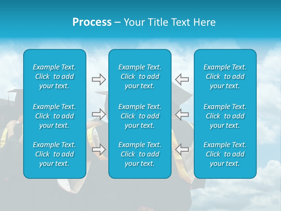 Back Grad Cloud PowerPoint Template