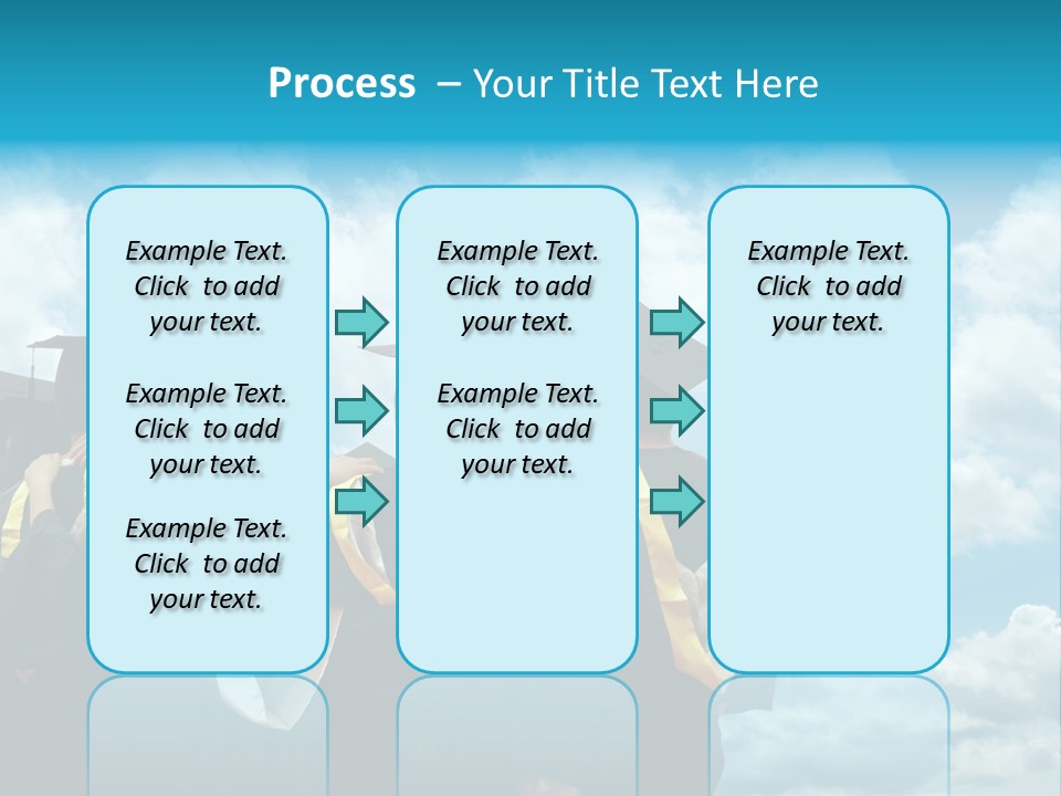 Back Grad Cloud PowerPoint Template