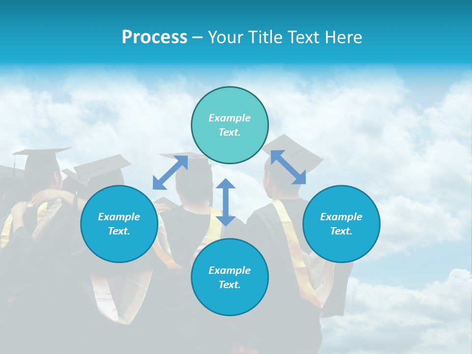 Back Grad Cloud PowerPoint Template