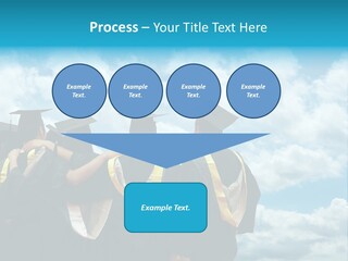 Back Grad Cloud PowerPoint Template