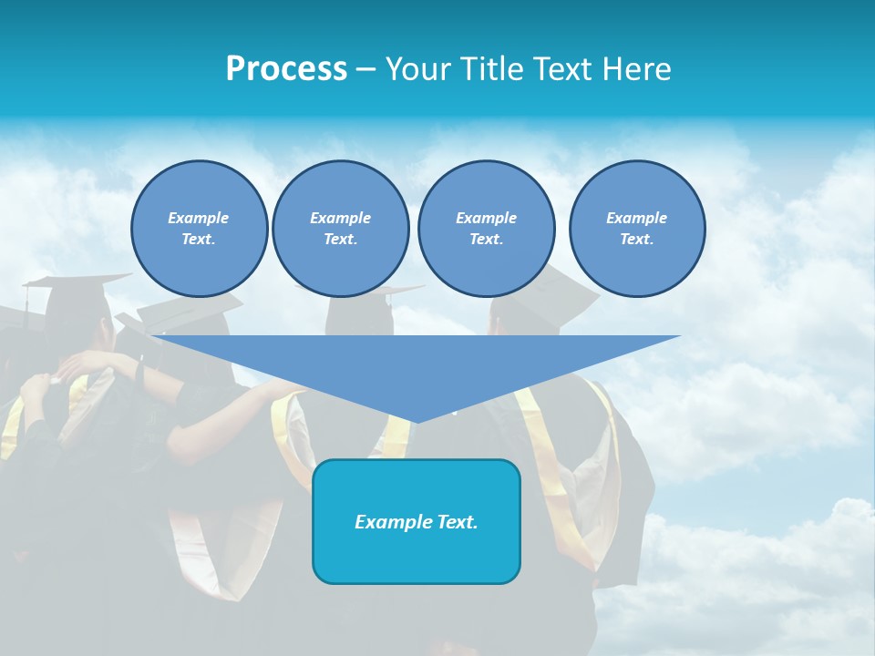 Back Grad Cloud PowerPoint Template