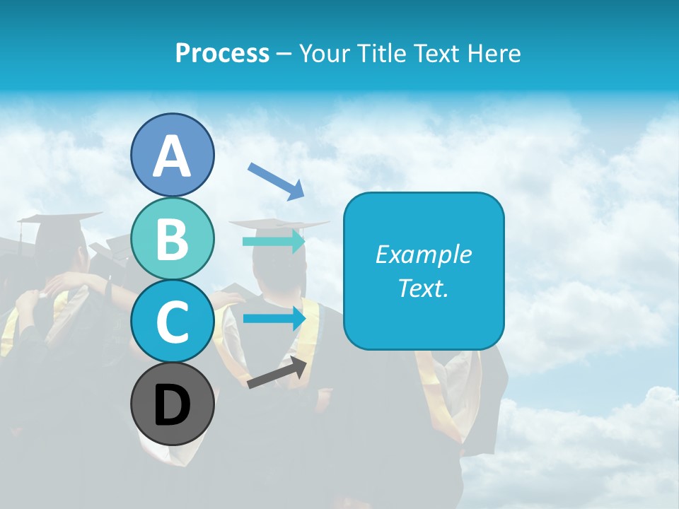 Back Grad Cloud PowerPoint Template