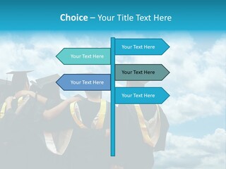 Back Grad Cloud PowerPoint Template