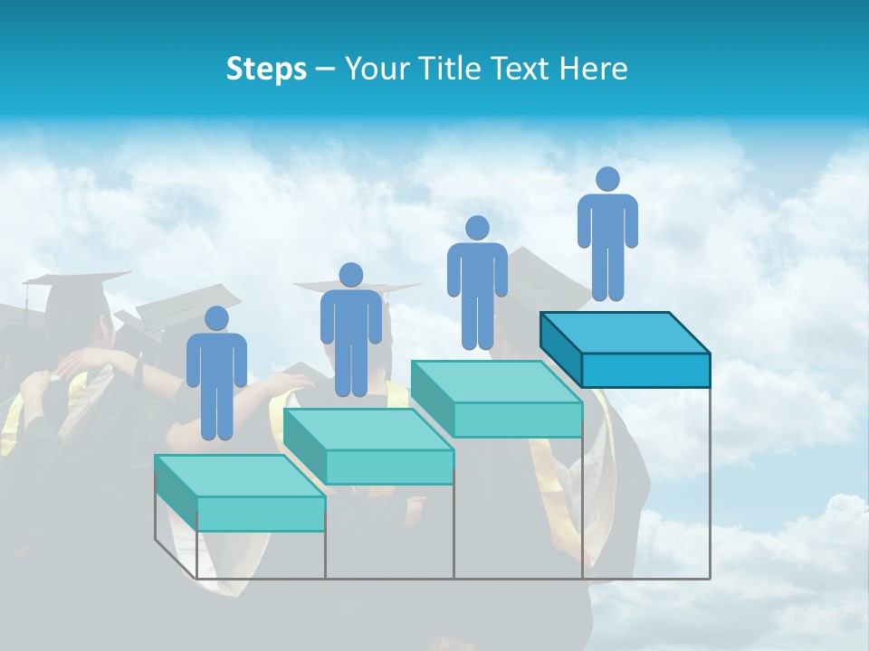 Back Grad Cloud PowerPoint Template