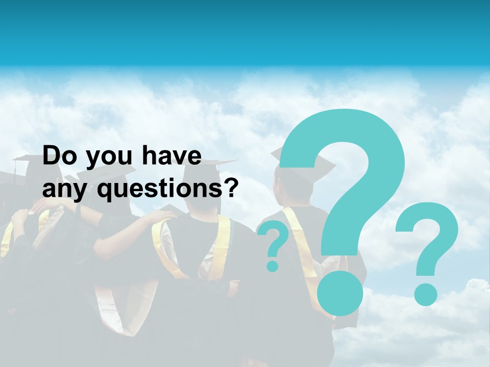 Back Grad Cloud PowerPoint Template