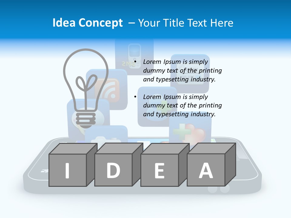 Software Connection Program PowerPoint Template