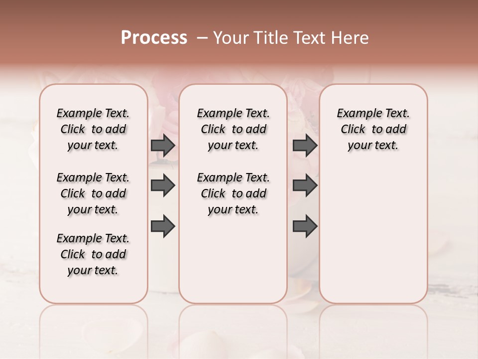 Damaged Color Flower PowerPoint Template