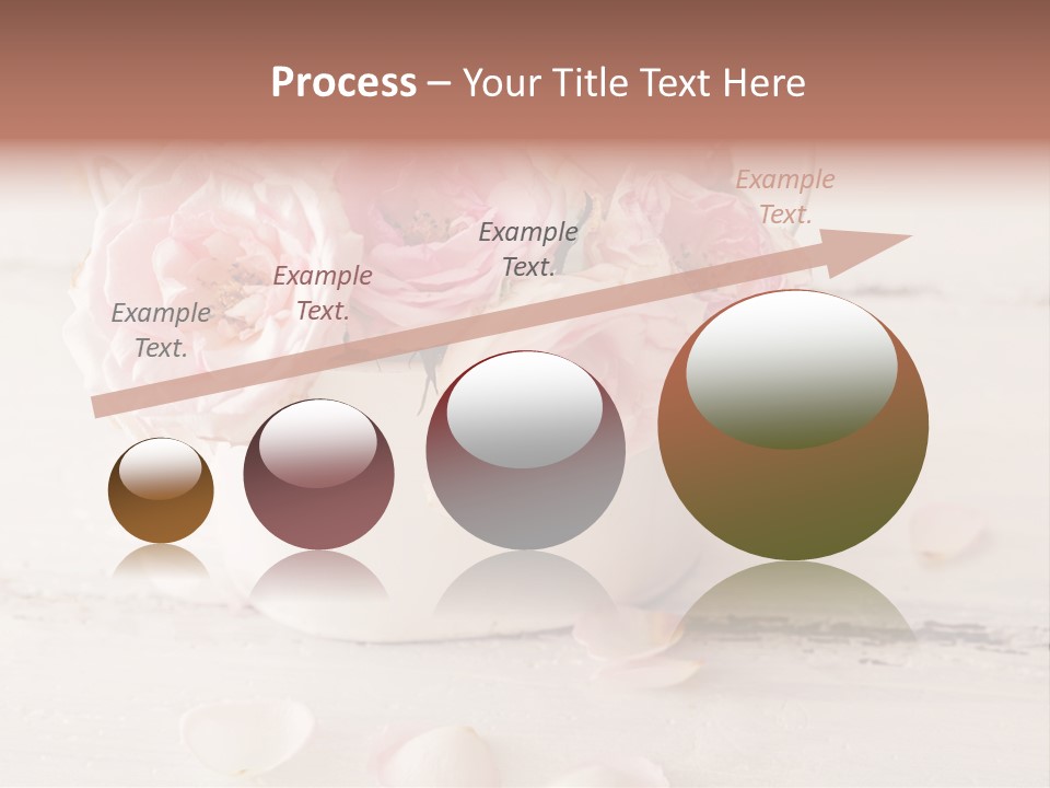 Damaged Color Flower PowerPoint Template