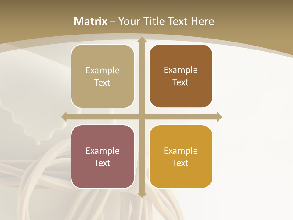 A White Cake With Flowers On Top Of It PowerPoint Template