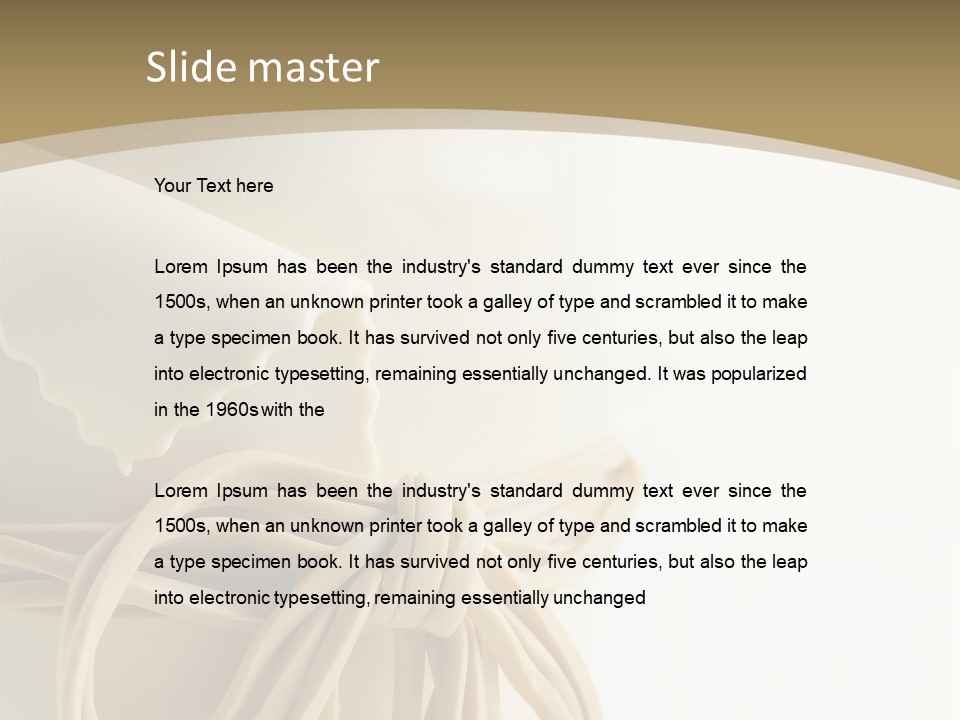 A White Cake With Flowers On Top Of It PowerPoint Template