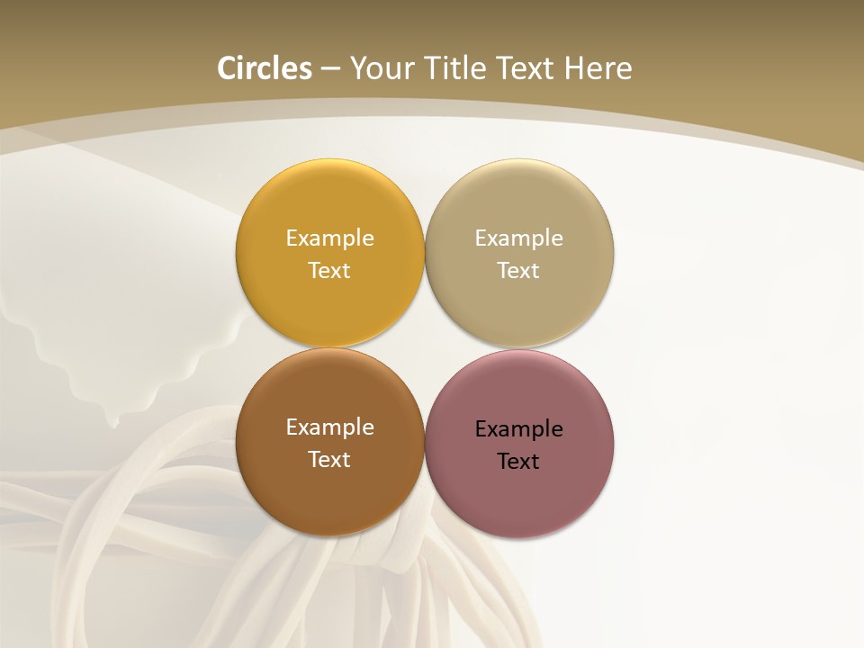 A White Cake With Flowers On Top Of It PowerPoint Template