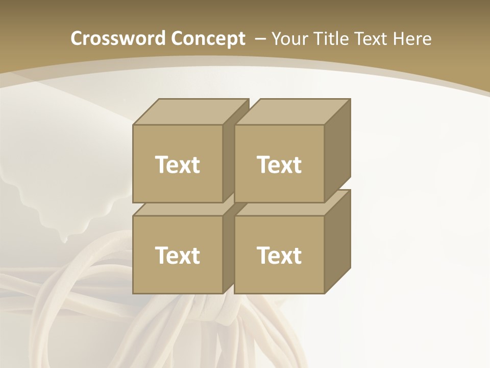 A White Cake With Flowers On Top Of It PowerPoint Template