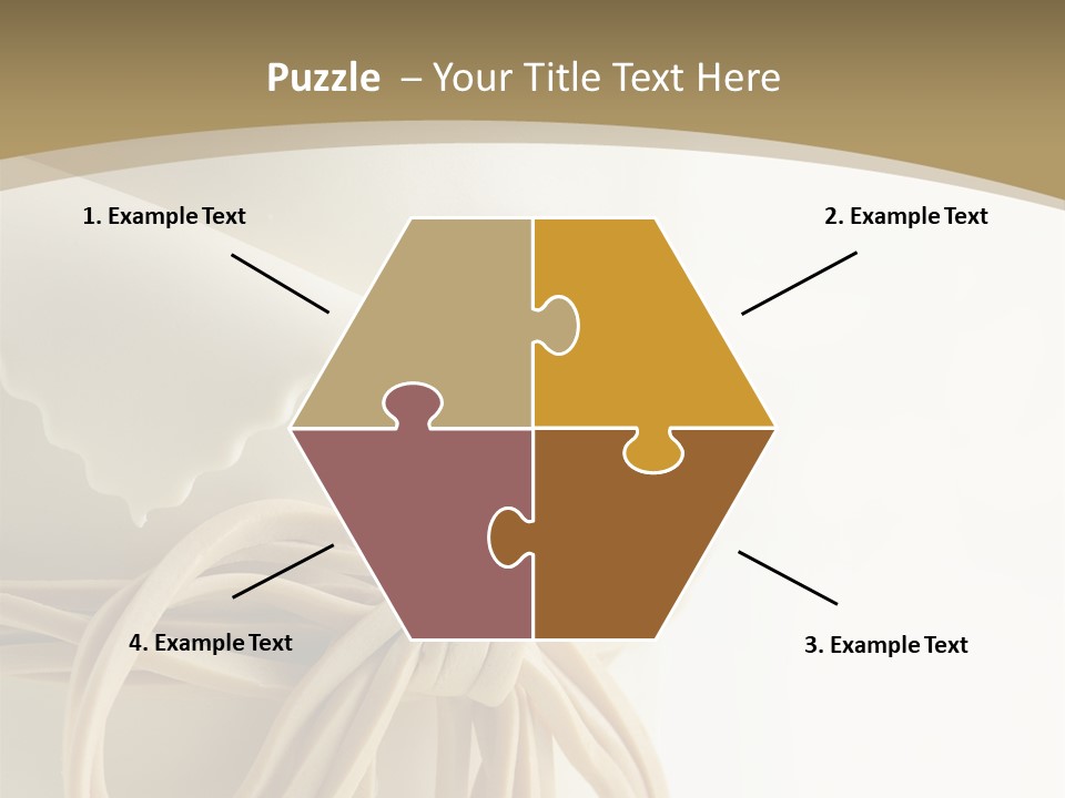 A White Cake With Flowers On Top Of It PowerPoint Template