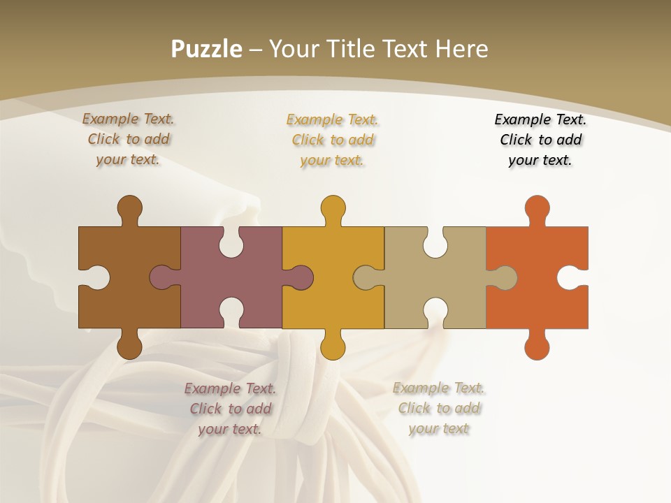 A White Cake With Flowers On Top Of It PowerPoint Template