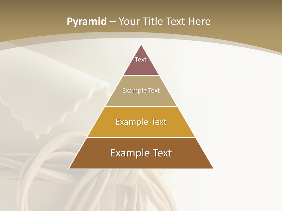 A White Cake With Flowers On Top Of It PowerPoint Template
