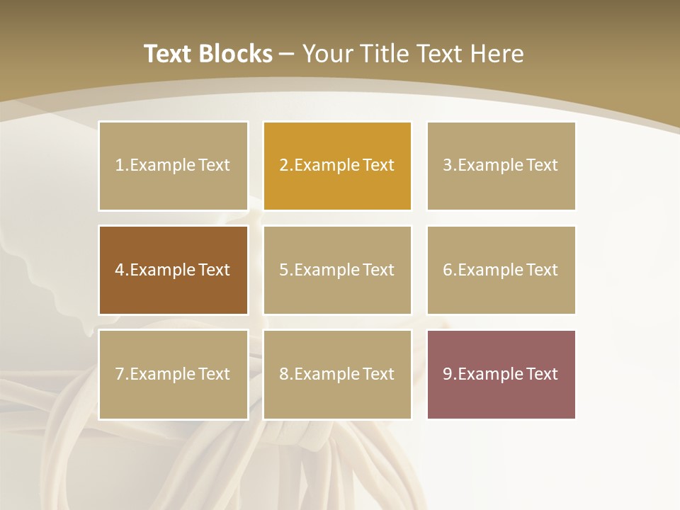 A White Cake With Flowers On Top Of It PowerPoint Template