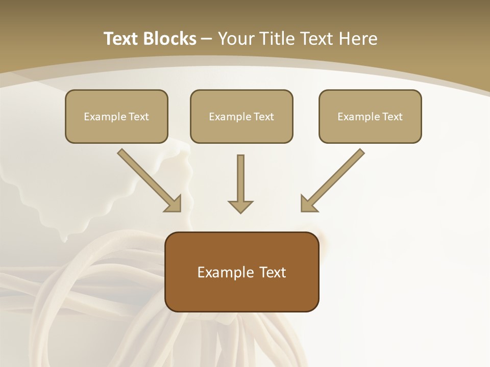 A White Cake With Flowers On Top Of It PowerPoint Template