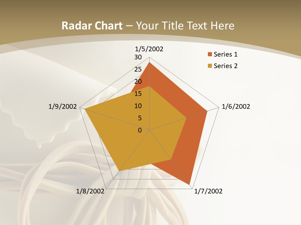 A White Cake With Flowers On Top Of It PowerPoint Template