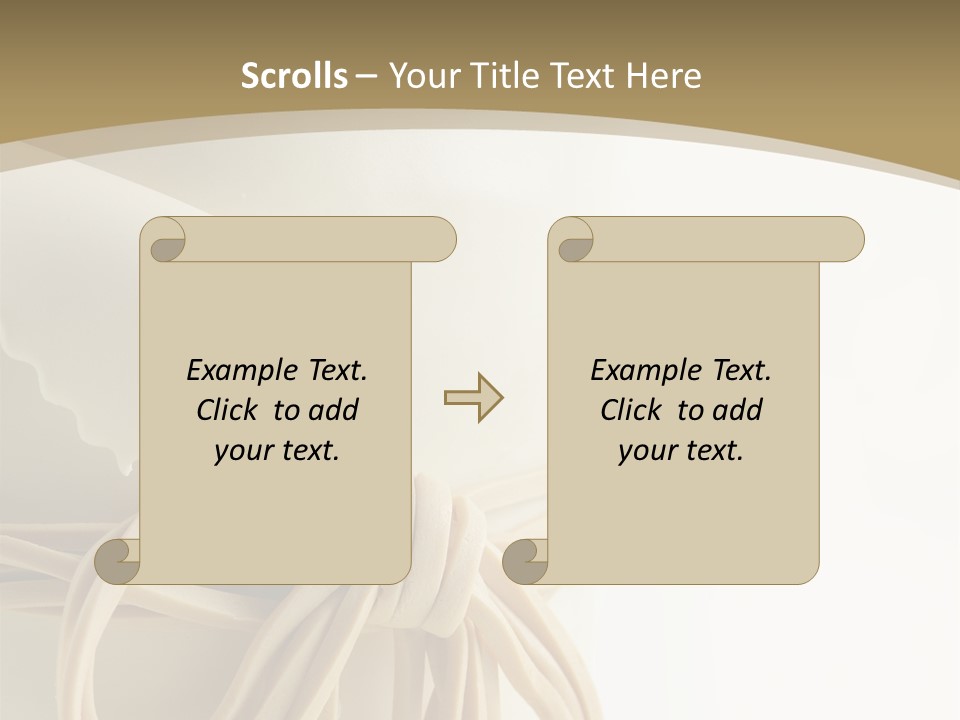 A White Cake With Flowers On Top Of It PowerPoint Template