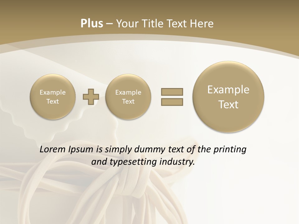 A White Cake With Flowers On Top Of It PowerPoint Template