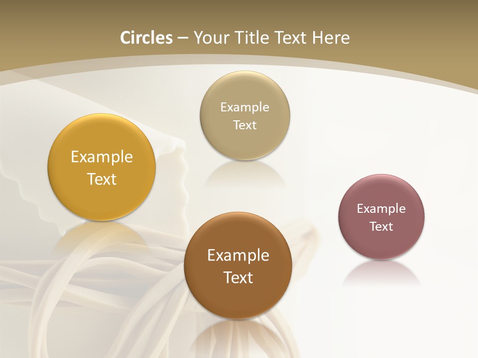 A White Cake With Flowers On Top Of It PowerPoint Template