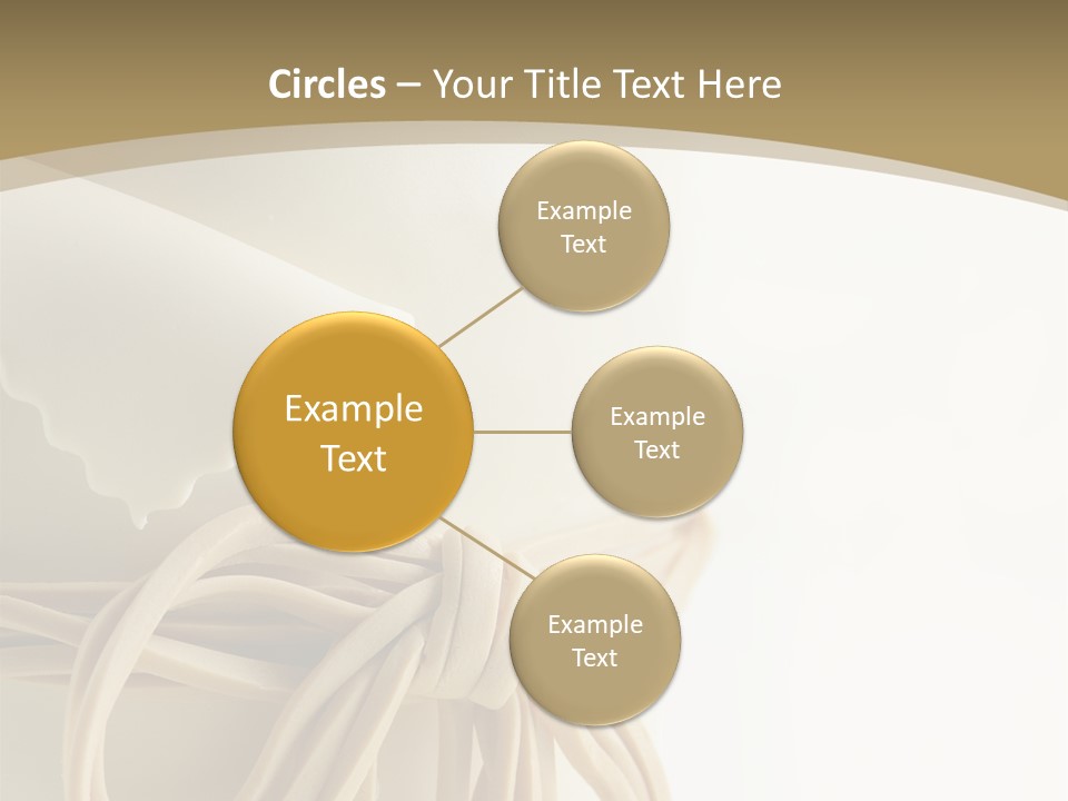 A White Cake With Flowers On Top Of It PowerPoint Template