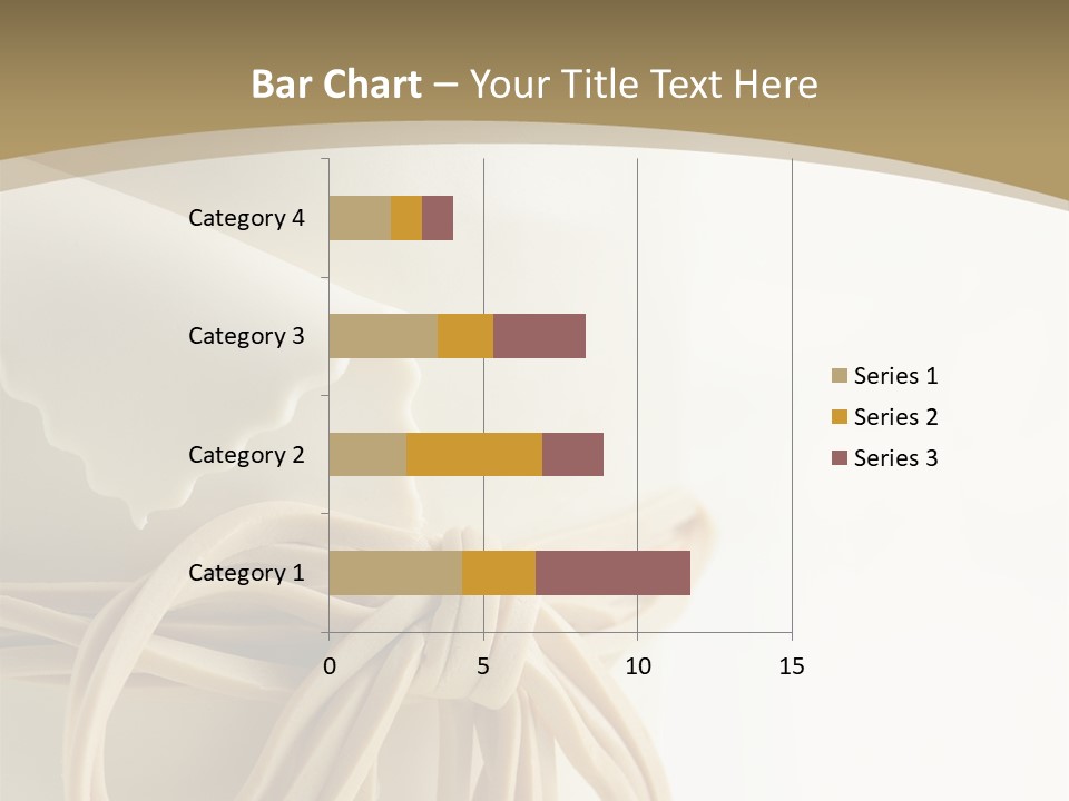 A White Cake With Flowers On Top Of It PowerPoint Template