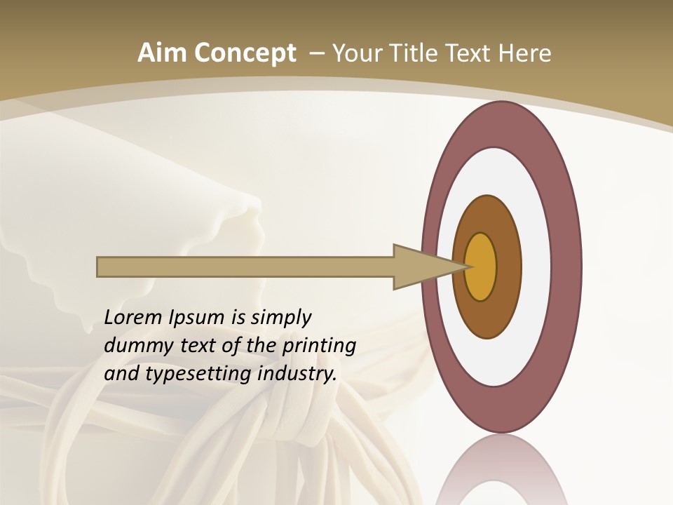 A White Cake With Flowers On Top Of It PowerPoint Template