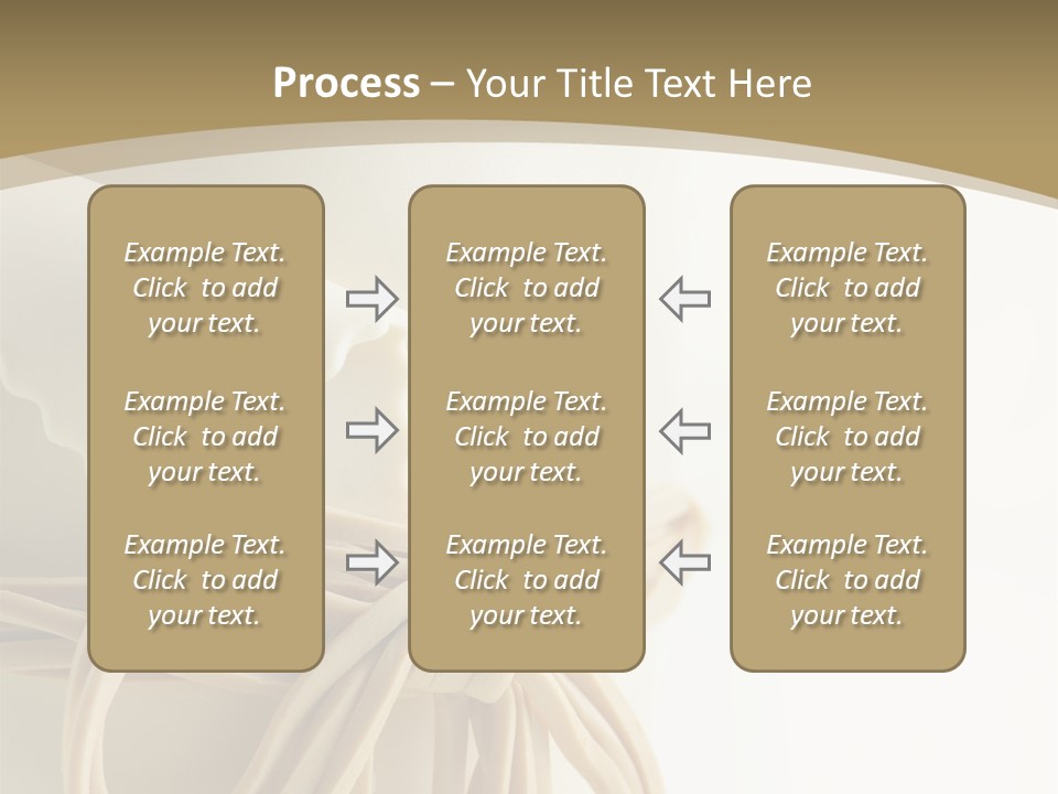 A White Cake With Flowers On Top Of It PowerPoint Template
