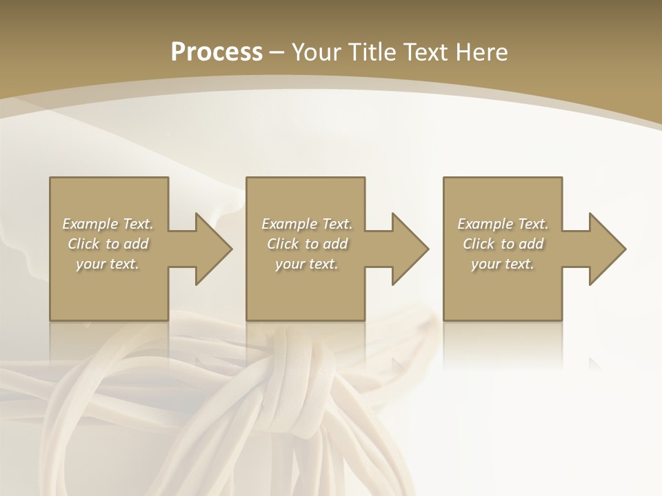 A White Cake With Flowers On Top Of It PowerPoint Template