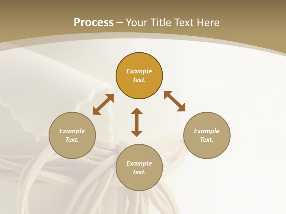A White Cake With Flowers On Top Of It PowerPoint Template