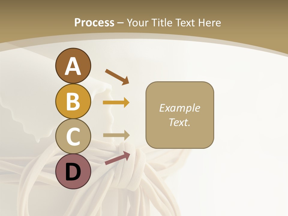 A White Cake With Flowers On Top Of It PowerPoint Template
