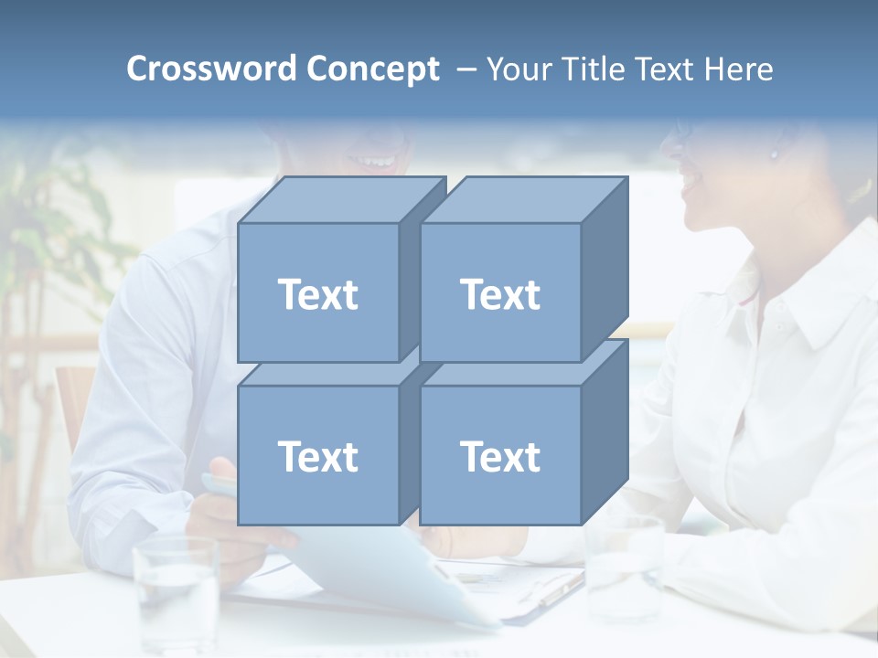 Couple Feminine Pretty PowerPoint Template