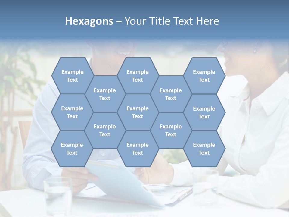 Couple Feminine Pretty PowerPoint Template