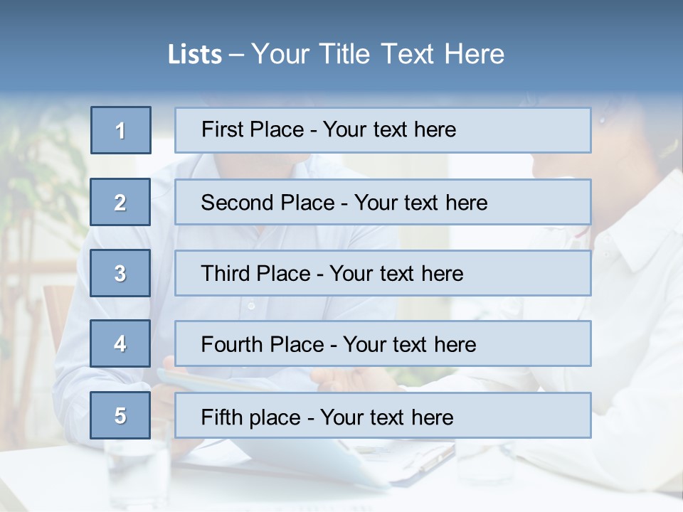 Couple Feminine Pretty PowerPoint Template