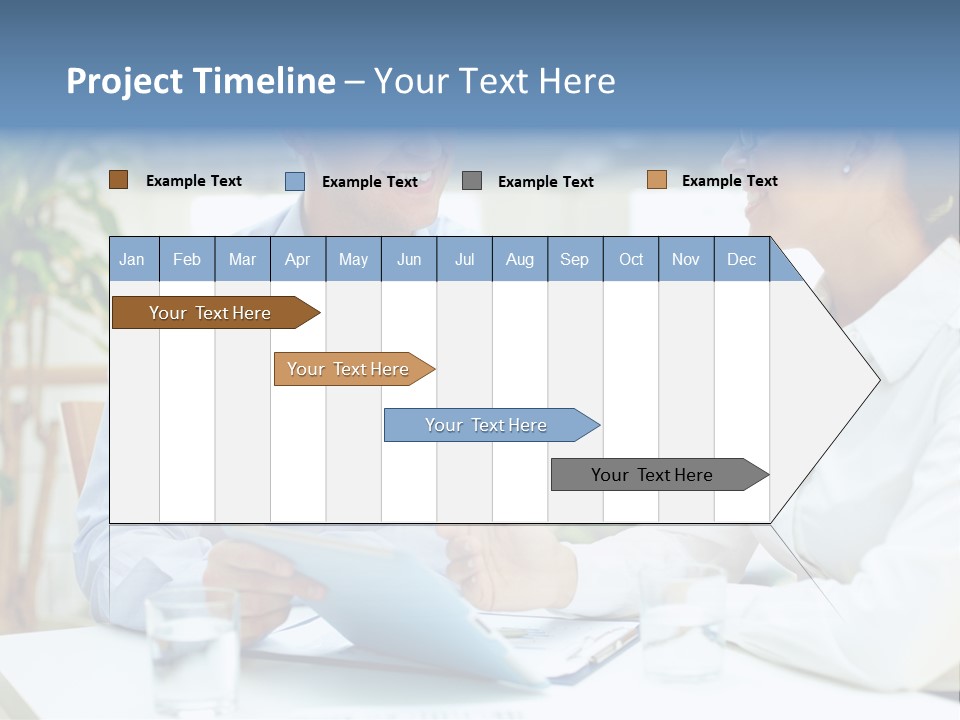 Couple Feminine Pretty PowerPoint Template