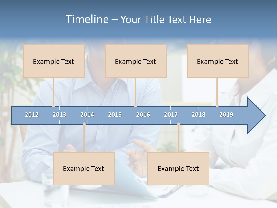 Couple Feminine Pretty PowerPoint Template