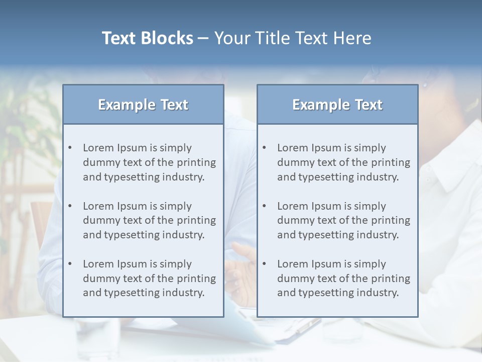 Couple Feminine Pretty PowerPoint Template