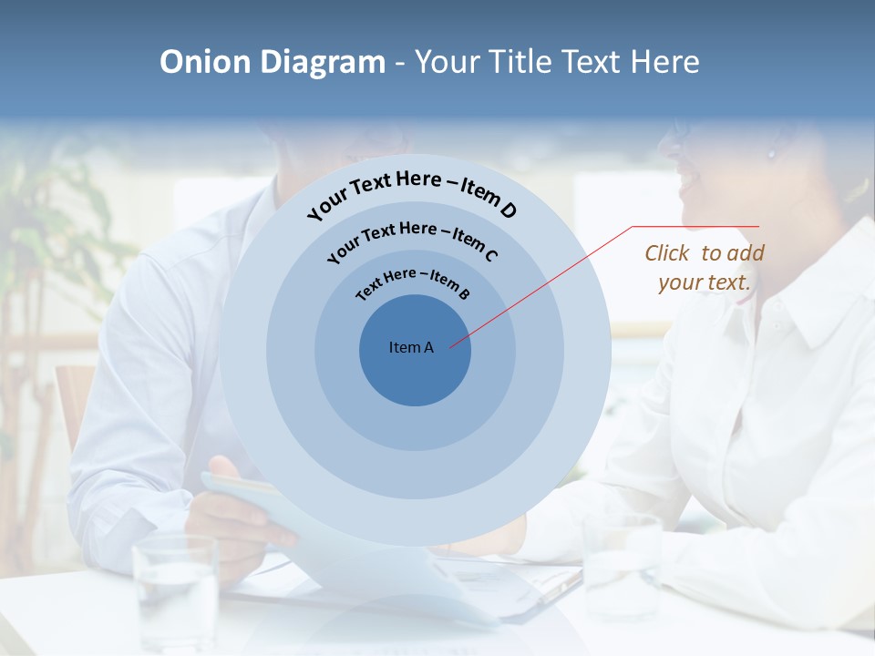 Couple Feminine Pretty PowerPoint Template